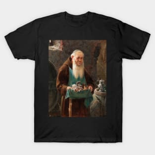 A New Addition to the Monastery by Adolf Humborg T-Shirt